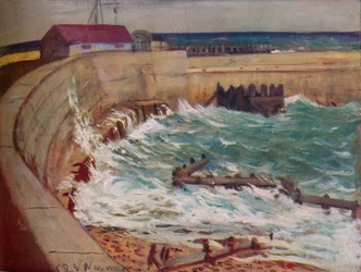 Vloed, West Bay