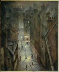 Soho Schemering, c.1924