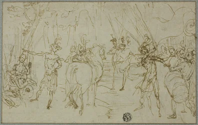 Scène met Soldaten