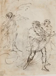 Scène van uitzetting