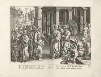 Paulus redetwist met de tovenaar Elymas