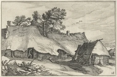 Boerderij en kleine schuur
