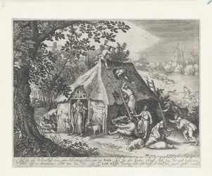 Christus bij de schaapskooi