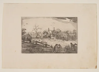 Vaders Herberg, van Gezicht in de Omgeving van Haarlem (Plaisante Plaetsen)