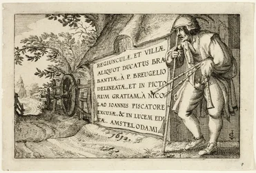 Titelpagina, naar Afbeeldingen van boerderijen, landhuizen en rustieke dorpen (Praediorum villarum et rusticarum casularum icones)