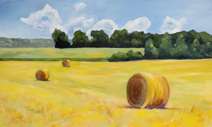 Gouden hooiveld