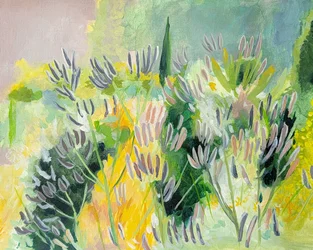 Levendige bloemenpracht in de tuin