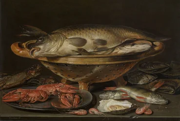 Stilleven met Vis, ca. 1612-1621