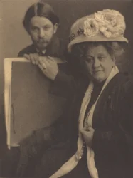 Alvin Langdon Coburn en Zijn Moeder, ca. 1909