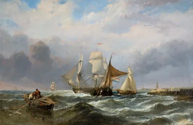 Schepen voor de Nederlandse Kust
