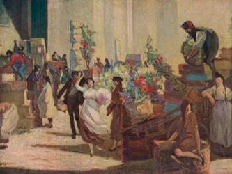De Markt, ca. 1900