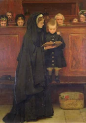 In de kerk
