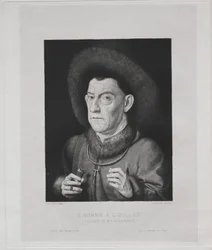 Man met een anjer