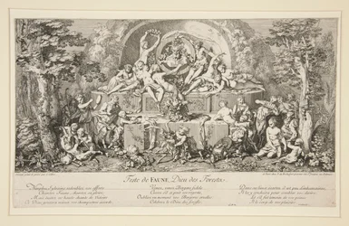 Feest van Faunus, God van de bossen