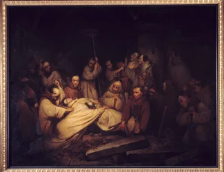 De graaf van Comminges. Laatste scène van de Memoires van de graaf van Comminges