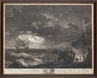 Franse staalgravures