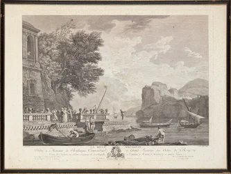 Franse staalgravures