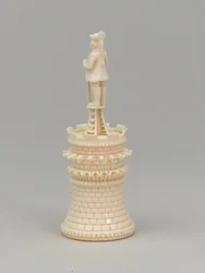 Witte toren, schaakstuk, India