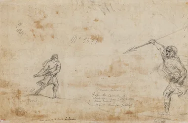 David en Goliath (verso)