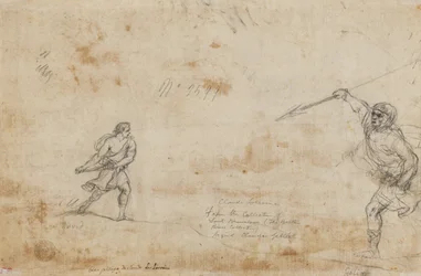 David en Goliath verso, ca. 1645