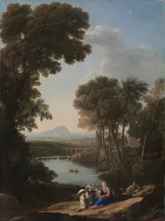 Rust tijdens de vlucht naar Egypte, vroege jaren 1640