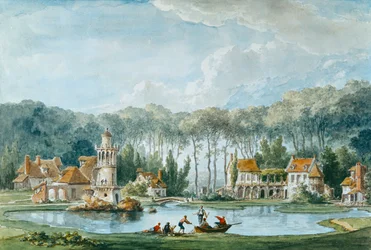 Het Hameau, Petit Trianon, 1786
