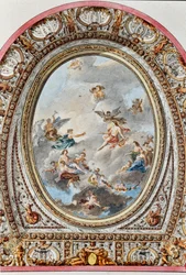 Het plafond van het theater, uit 