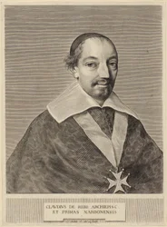 Portret van Claude de Rebé, aartsbisschop van Narbonne