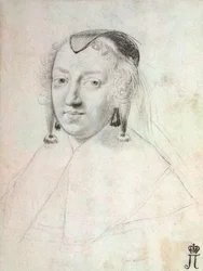 Portret van Anna van Oostenrijk 1601-1666, voor 1643