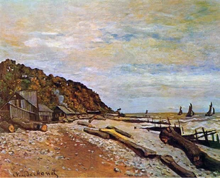 Scheepswerf bij Honfleur, 1864