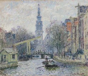 Kanaal in Amsterdam, 1874