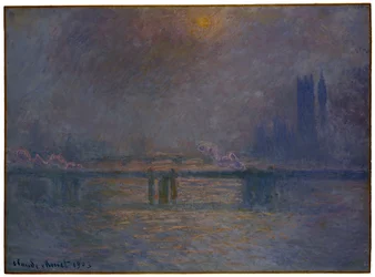 Charing Cross Bridge, De Theems, 1900-03
