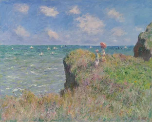 Klifwandeling bij Pourville