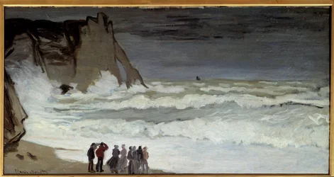 Grosse mer à Etretat