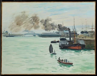 Uitzicht op de haven