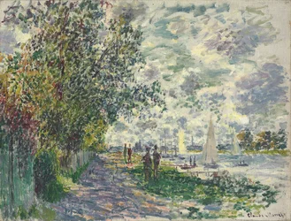 La berge du Petit-Gennevilliers