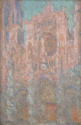 De kathedraal van Rouen. Laat in de middag, 1893