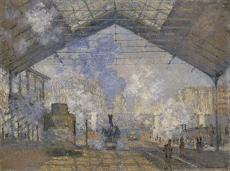 Het station Saint-Lazare
