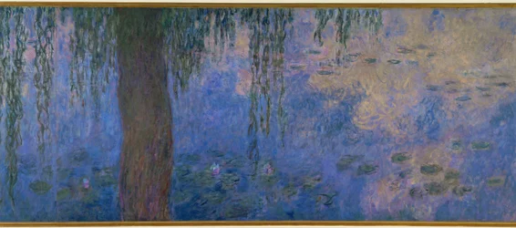 Les Nympheas: le matin aux saules (olieverf op doek)