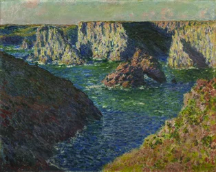 Les Rochers de Belle-Ile (De rotsen in Belle-Ile), 1886