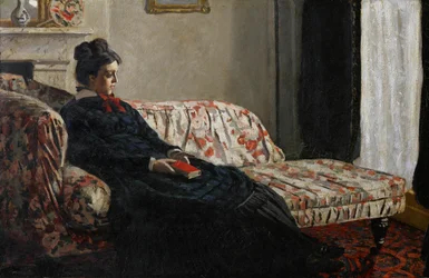 Meditatie. Monet (olieverf op doek)