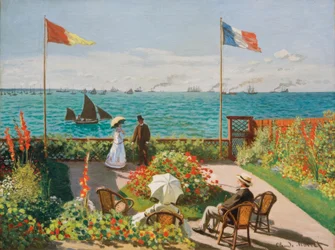 Het terras van Sainte-Adresse 1840-1926.