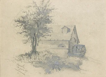 Molen aan de Lezarde, 1857