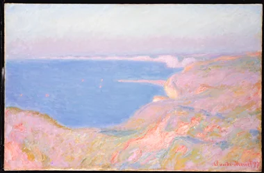 Op de Kliffen bij Dieppe, Zonsondergang, 1897