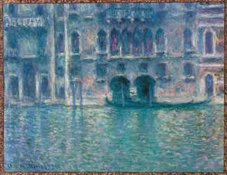 Palazzo da Mula, Venetië (olieverf op doek)