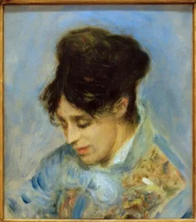 Portret van Madame Claude Monet