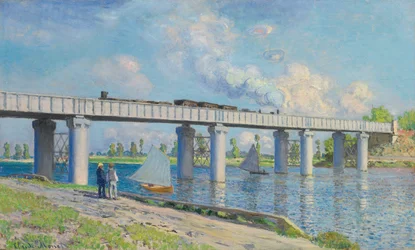 Spoorbrug bij Argenteuil