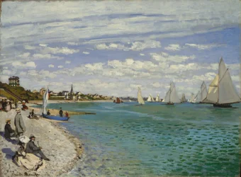 Regatta bij Sainte-Adresse