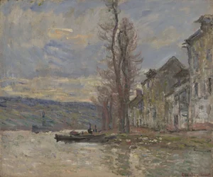 Rivier bij Lavacourt
