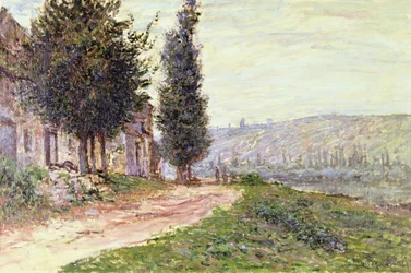 Oever van de rivier bij Lavacourt, 1879